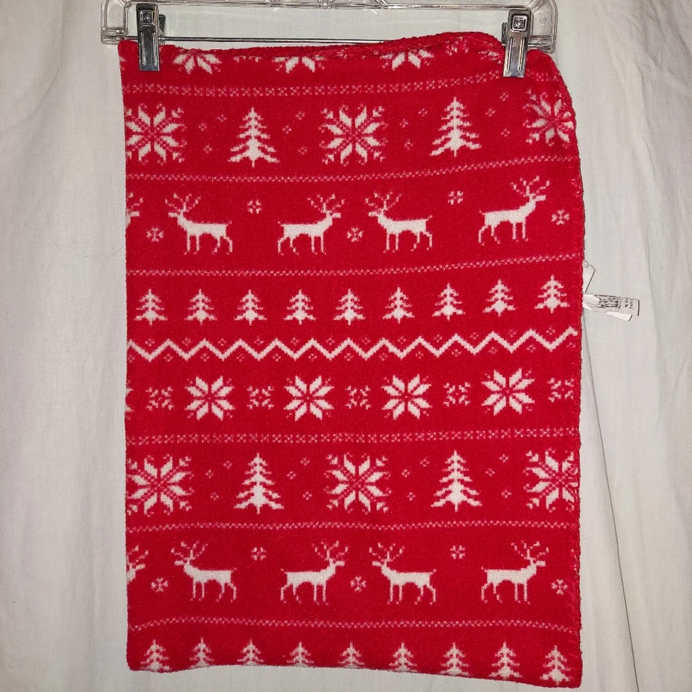 Christmas throw